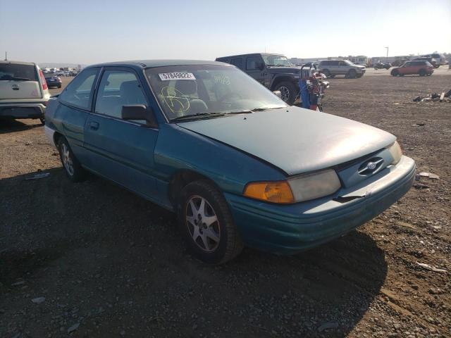 1FARP11J2RW248203 - 1994 FORD ESCORT LX GREEN photo 1