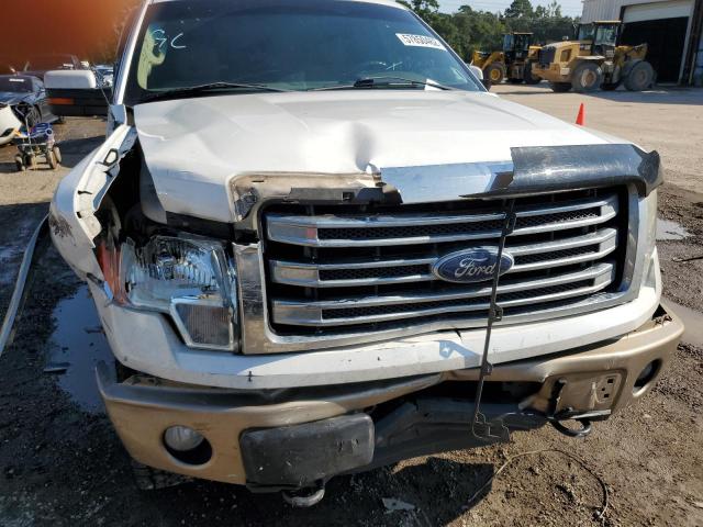 1FTFW1ET5DKF63704 - 2013 FORD F150 SUPER WHITE photo 9