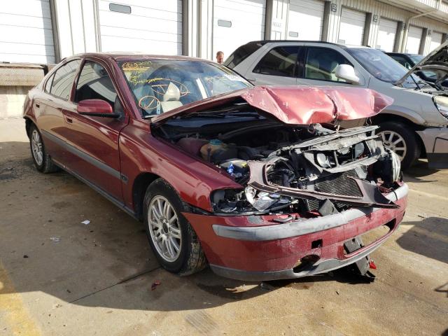 YV1RS61T242320406 - 2004 VOLVO S60 RED photo 1