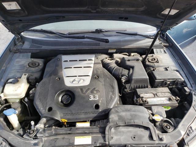 5NPEU46F66H090926 - 2006 HYUNDAI SONATA GLS BLUE photo 7