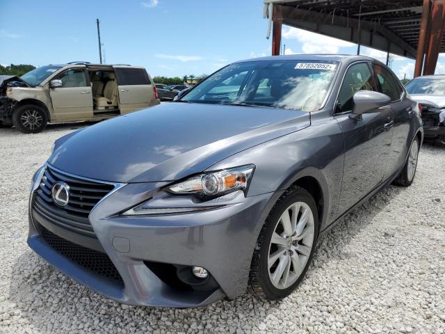 JTHBF1D28F5073278 - 2015 LEXUS IS 250 GRAY photo 2