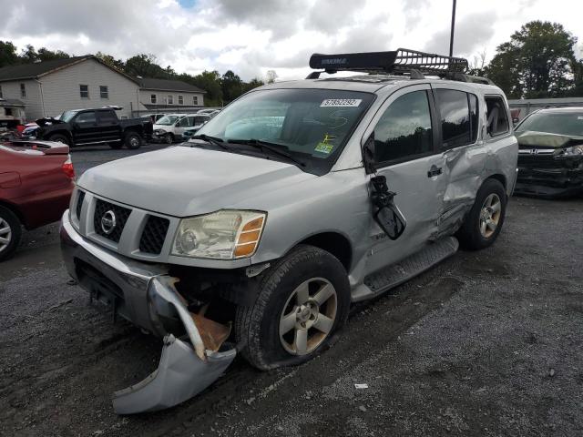 5N1AA08B55N725588 - 2005 NISSAN ARMADA SE SILVER photo 2