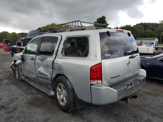 5N1AA08B55N725588 - 2005 NISSAN ARMADA SE SILVER photo 3