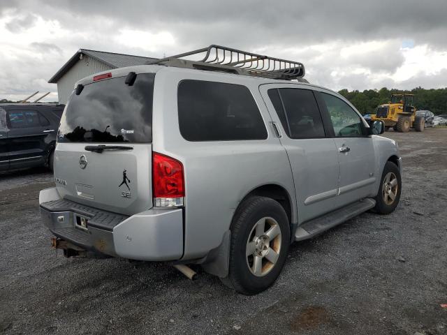 5N1AA08B55N725588 - 2005 NISSAN ARMADA SE SILVER photo 4