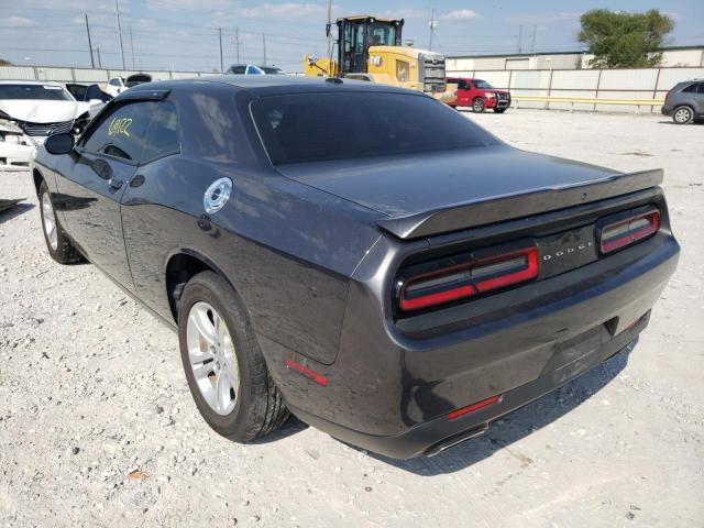 2C3CDZAG2KH687552 - 2019 DODGE CHALLENGER CHARCOAL photo 3