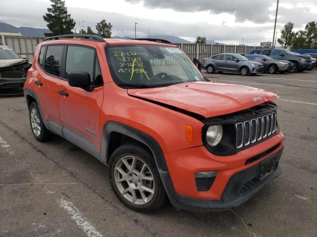 ZACNJCAB8MPM18033 - 2021 JEEP RENEGADE S ORANGE photo 1