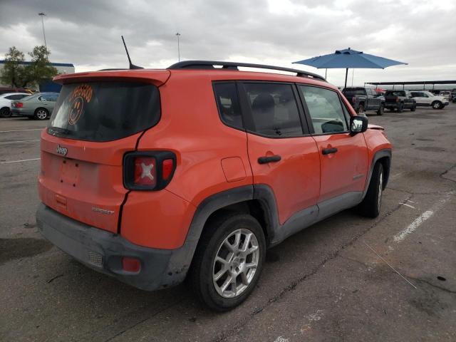 ZACNJCAB8MPM18033 - 2021 JEEP RENEGADE S ORANGE photo 4