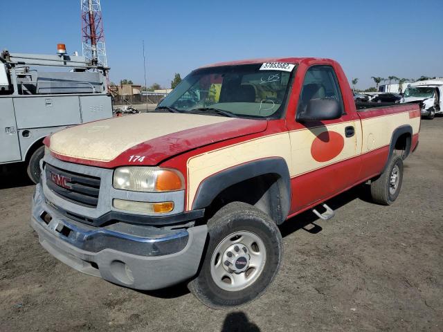 1GTHC24U35E330342 - 2005 GMC SIERRA C25 TWO TONE photo 2