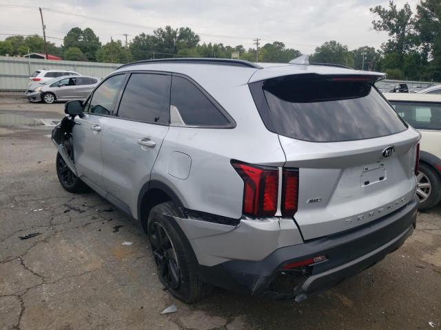 5XYRLDLCXMG003290 - 2021 KIA SORENTO S SILVER photo 3