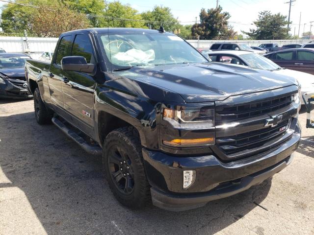 2GCVKPEC6K1210976 - 2019 CHEVROLET SILVER1500 BLACK photo 1