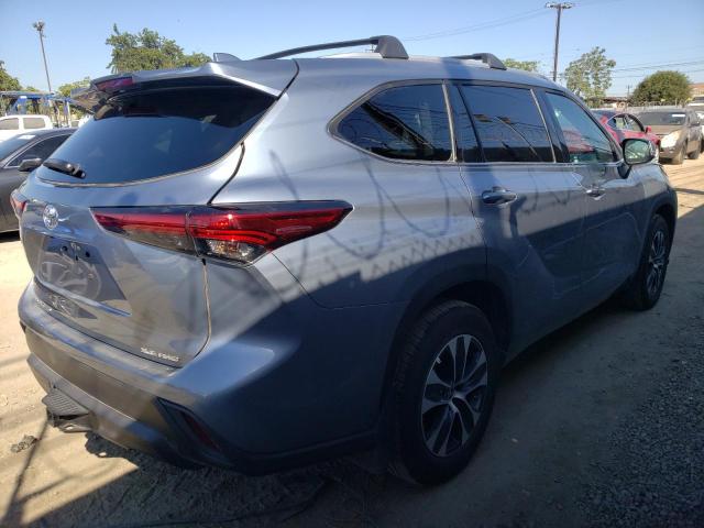 5TDGZRBH7NS204388 - 2022 TOYOTA HIGHLANDER ლურჯი ფოტო 4