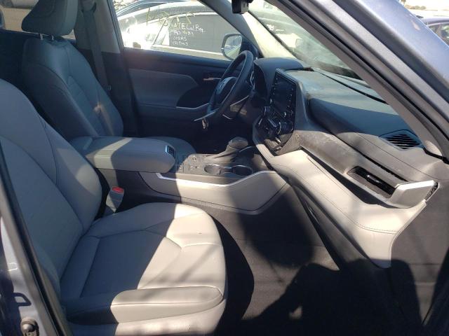 5TDGZRBH7NS204388 - 2022 TOYOTA HIGHLANDER ლურჯი ფოტო 5