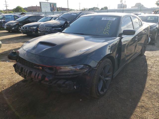 2C3CDXGJ9KH530690 - 2019 DODGE CHARGER SC BLACK photo 2