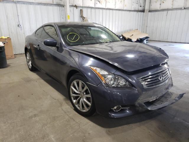 JN1CV6EL1DM981588 - 2013 INFINITI G37 BLUE photo 1