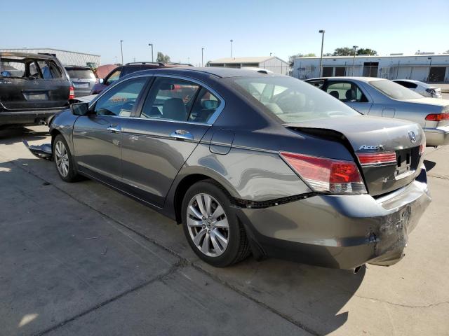 1HGCP3F87BA008683 - 2011 HONDA ACCORD EXL GRAY photo 3