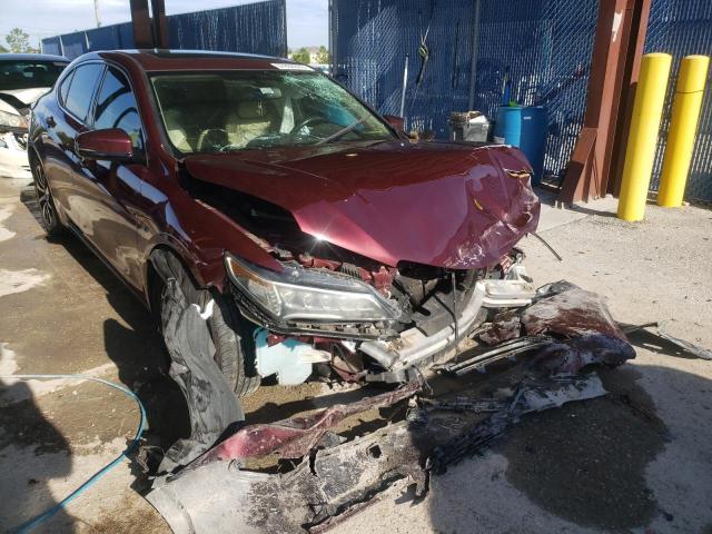 19UUB1F31FA028011 - 2015 ACURA TLX Kasztanowy zdjęcie 1