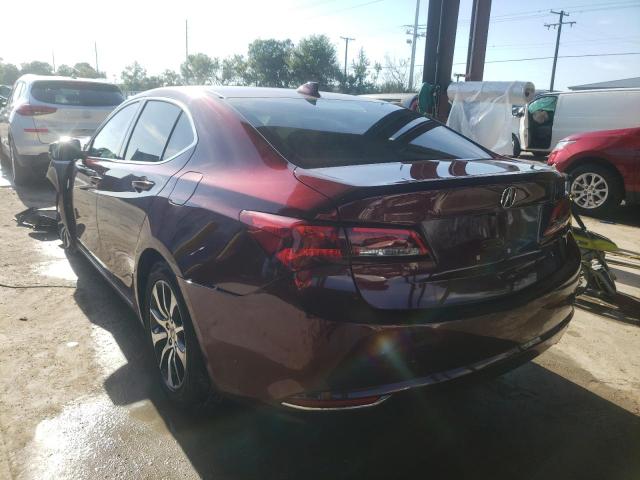 19UUB1F31FA028011 - 2015 ACURA TLX Kasztanowy zdjęcie 3