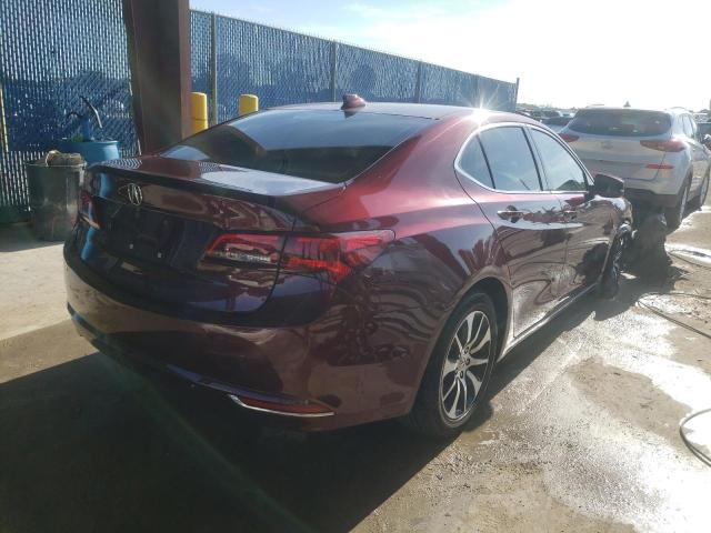 19UUB1F31FA028011 - 2015 ACURA TLX Kasztanowy zdjęcie 4