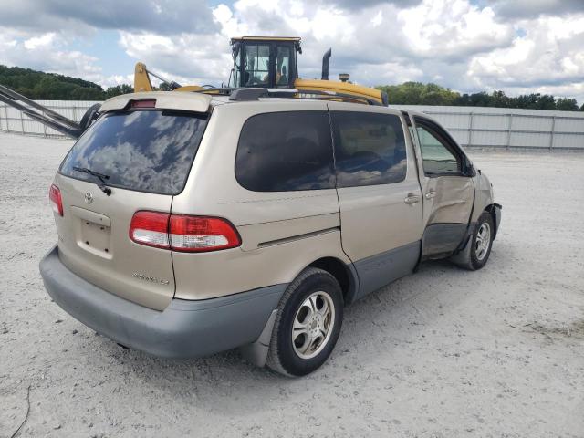 4T3ZF13C13U554911 - 2003 TOYOTA SIENNA LE GOLD photo 4