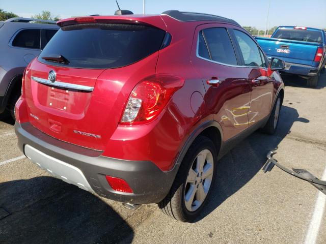 KL4CJCSB7FB105751 - 2015 BUICK ENCORE MAROON photo 4