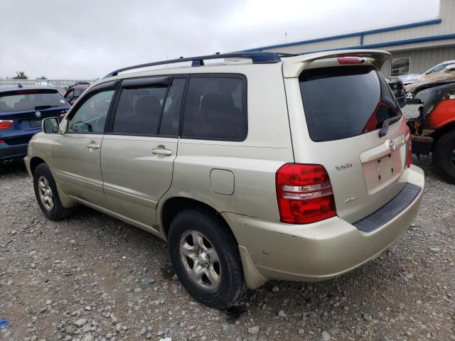 JTEHD21A310010190 - 2001 TOYOTA HIGHLANDER BEIGE photo 3