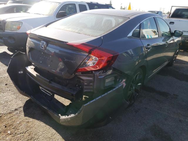 2HGFC2F81LH576143 - 2020 HONDA CIVIC SPOR GRAY photo 4