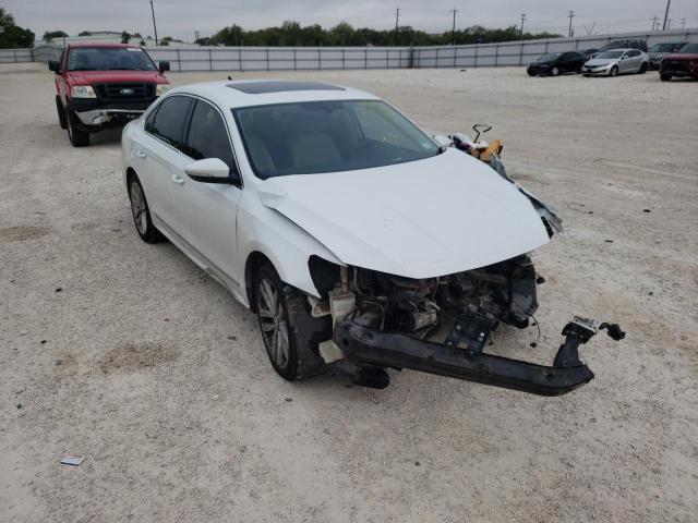 1VWCS7A36GC067345 - 2016 VOLKSWAGEN PASSAT SEL WHITE photo 1