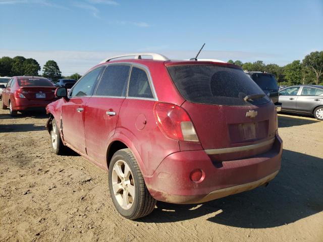 3GNAL3EK5ES640705 - 2014 CHEVROLET CAPTIVA LT RED photo 3