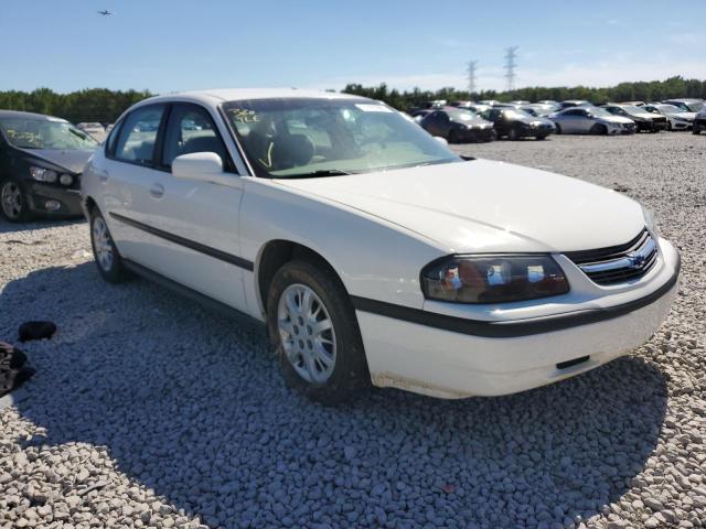 2G1WF52E339404587 - 2003 CHEVROLET IMPALA WHITE photo 1