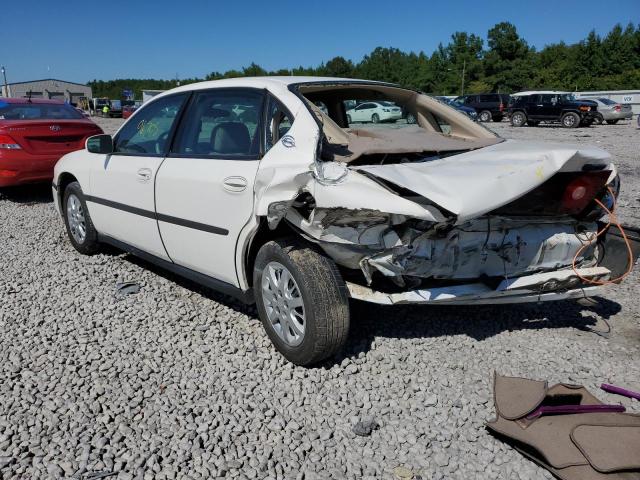 2G1WF52E339404587 - 2003 CHEVROLET IMPALA WHITE photo 3