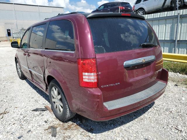 2A8HR54169R661391 - 2009 CHRYSLER TOWN & COU BURGUNDY photo 3