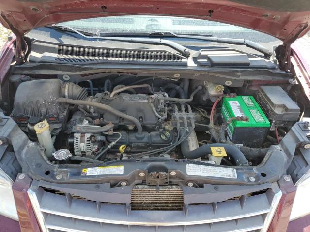 2A8HR54169R661391 - 2009 CHRYSLER TOWN & COU BURGUNDY photo 7