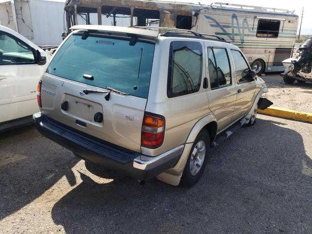 JN8AR05Y7XW291035 - 1999 NISSAN PATHFINDER GOLD photo 4