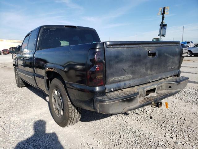 2GCEC19V041429621 - 2004 CHEVROLET SILVERADO BLACK photo 3