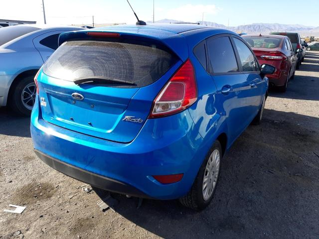 3FADP4EJ6EM190841 - 2014 FORD FIESTA SE BLUE photo 4