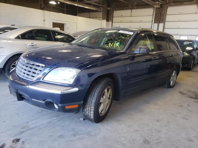 2C8GF68435R317399 - 2005 CHRYSLER PACIFICA T BLUE photo 2