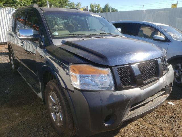 5N1AA08D18N615336 - 2008 NISSAN ARMADA SE BLUE photo 1