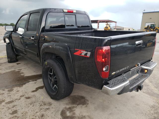 1GCHSDFE2C8143643 - 2012 CHEVROLET COLORADO L BLACK photo 3