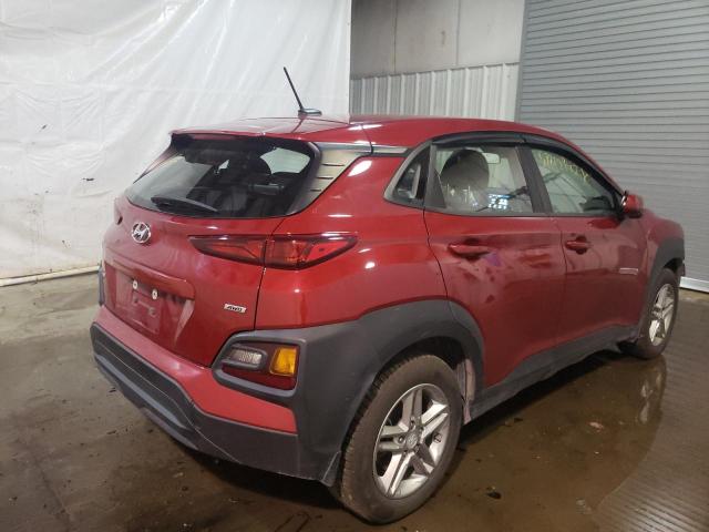 KM8K1CAA3KU278803 - 2019 HYUNDAI KONA SE MAROON photo 4