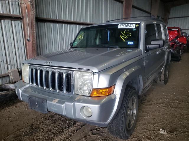 1J8HG48K79C537562 - 2009 JEEP COMMANDER ვერცხლისფერი ფოტო 2