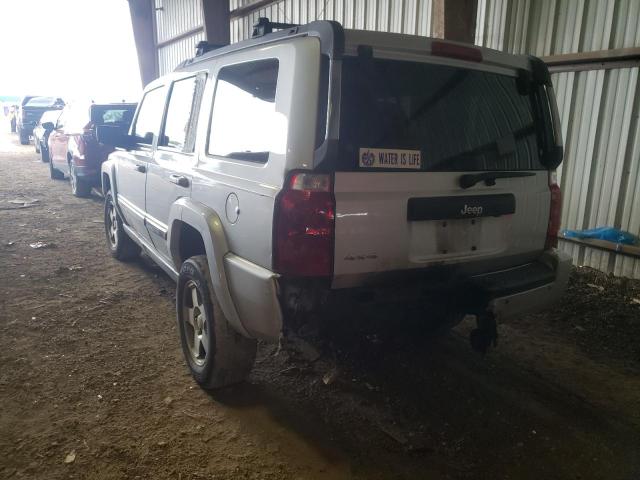 1J8HG48K79C537562 - 2009 JEEP COMMANDER ვერცხლისფერი ფოტო 3