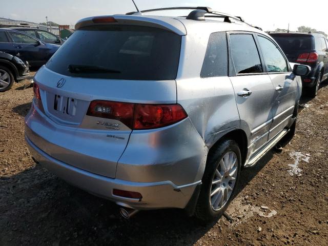 5J8TB18247A005355 - 2007 ACURA RDX SILVER photo 4