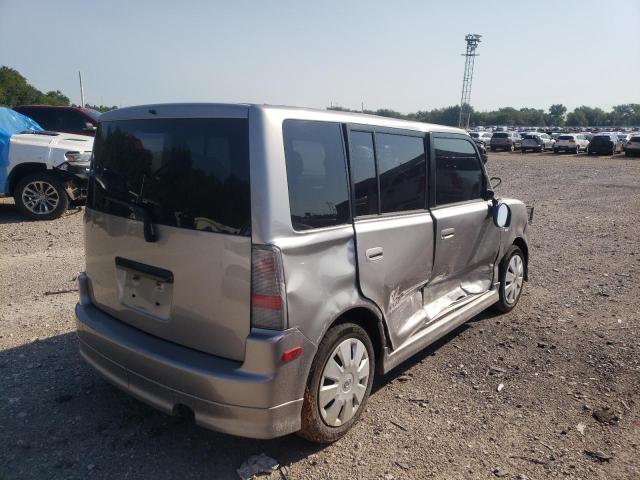 JTLKT334X64124119 - 2006 TOYOTA SCION XB ნაცრისფერი ფოტო 4