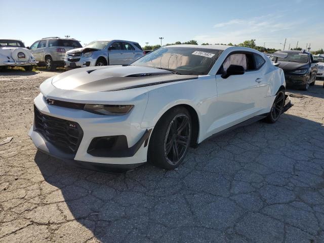 1G1FJ1R66J0182737 - 2018 CHEVROLET CAMARO ZL1 白色 照片 2