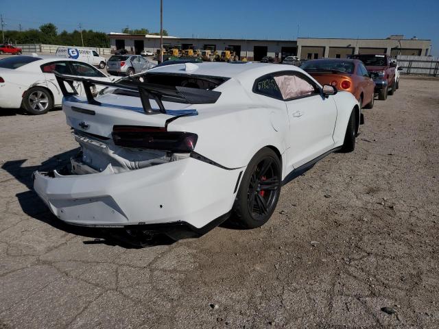1G1FJ1R66J0182737 - 2018 CHEVROLET CAMARO ZL1 白色 照片 4
