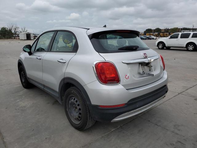 ZFBCFXAWXGP513428 - 2016 FIAT 500X POP SILVER photo 3