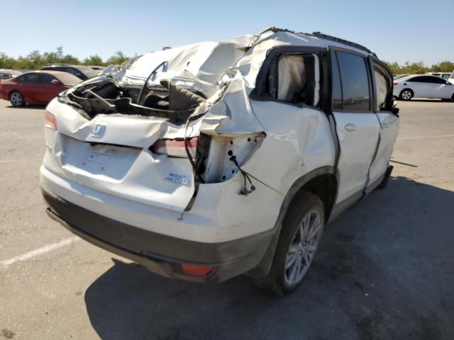 5FNYF6H3XNB034975 - 2022 HONDA PILOT SPOR WHITE photo 4