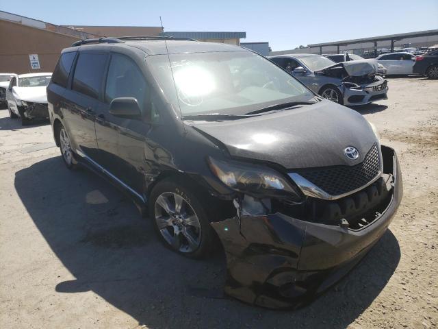 5TDXK3DC9CS241877 - 2012 TOYOTA SIENNA SPO BLACK photo 1