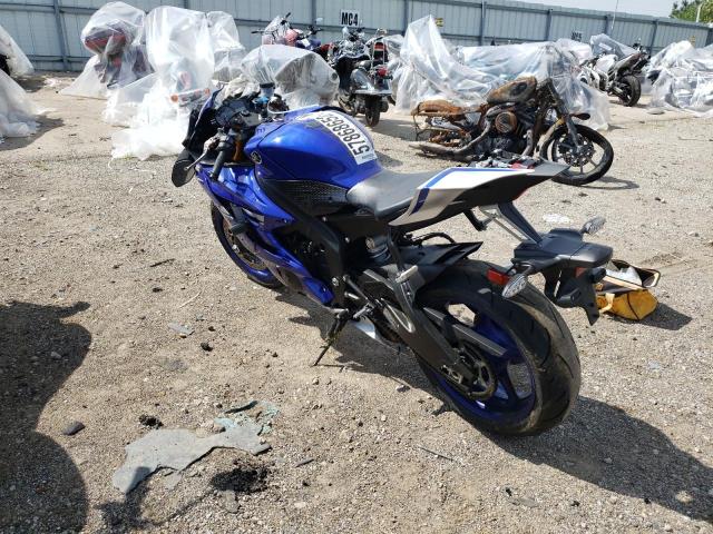 JYARJ28E7HA001311 - 2017 YAMAHA YZFR6 BLUE photo 3