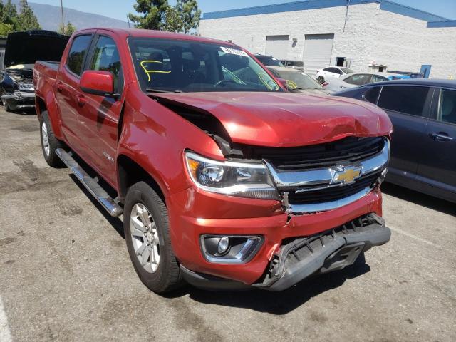 1GCGSBE35F1211771 - 2015 CHEVROLET COLORADO L RED photo 1